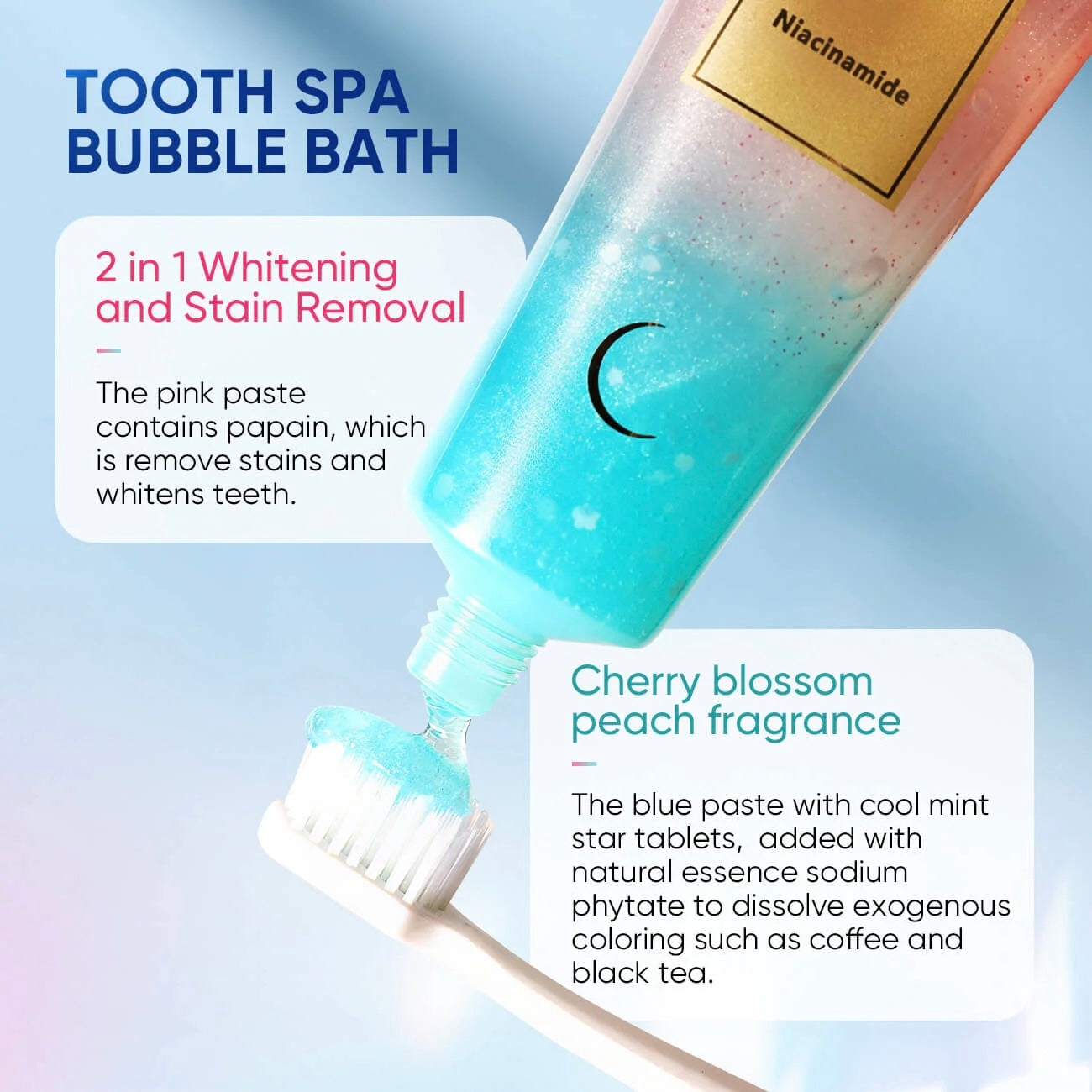 #1 Niacinamide Whitening Toothpaste