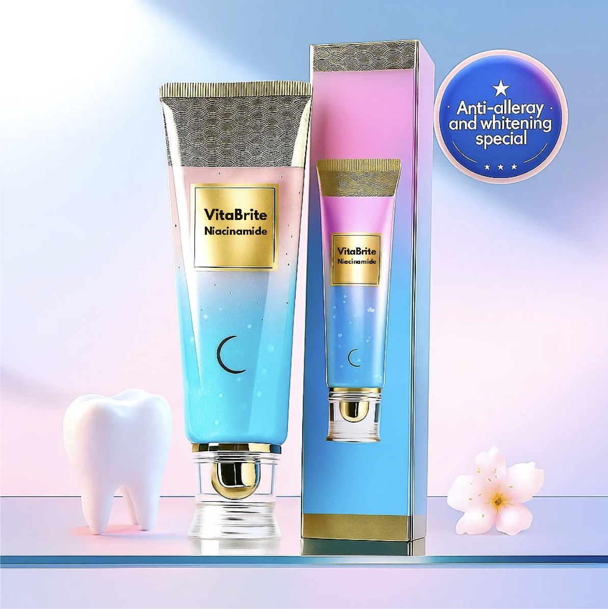 #1 Niacinamide Whitening Toothpaste